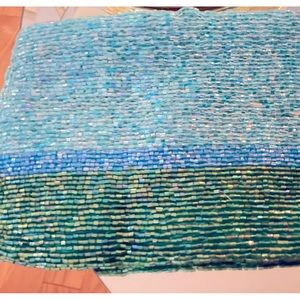 Beautiful beaded vintage makeup bag neiman Marcus